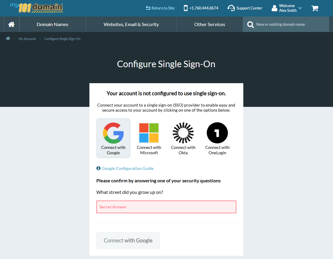 Configure Single Sign On_Google Selected.png