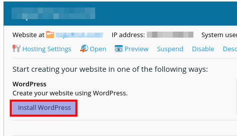 01 - Install Plesk.png