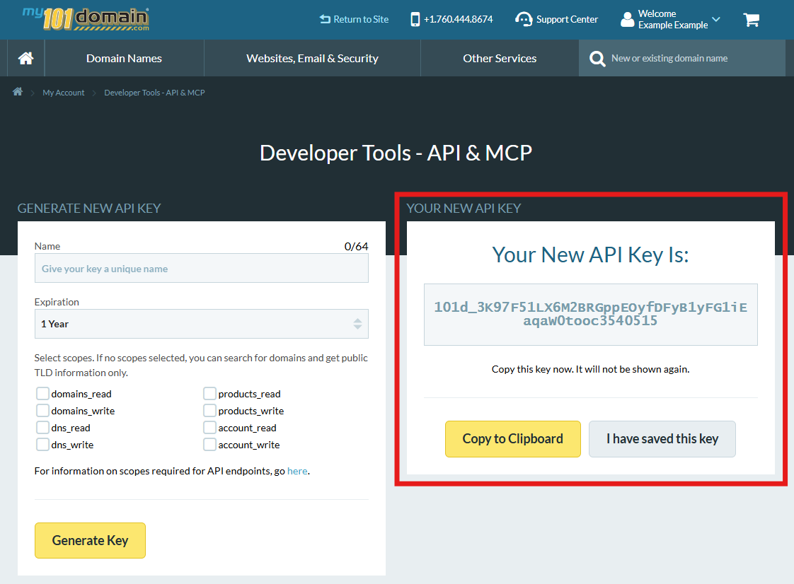 Client Admin_Developer Tools_API Key_Red box.png