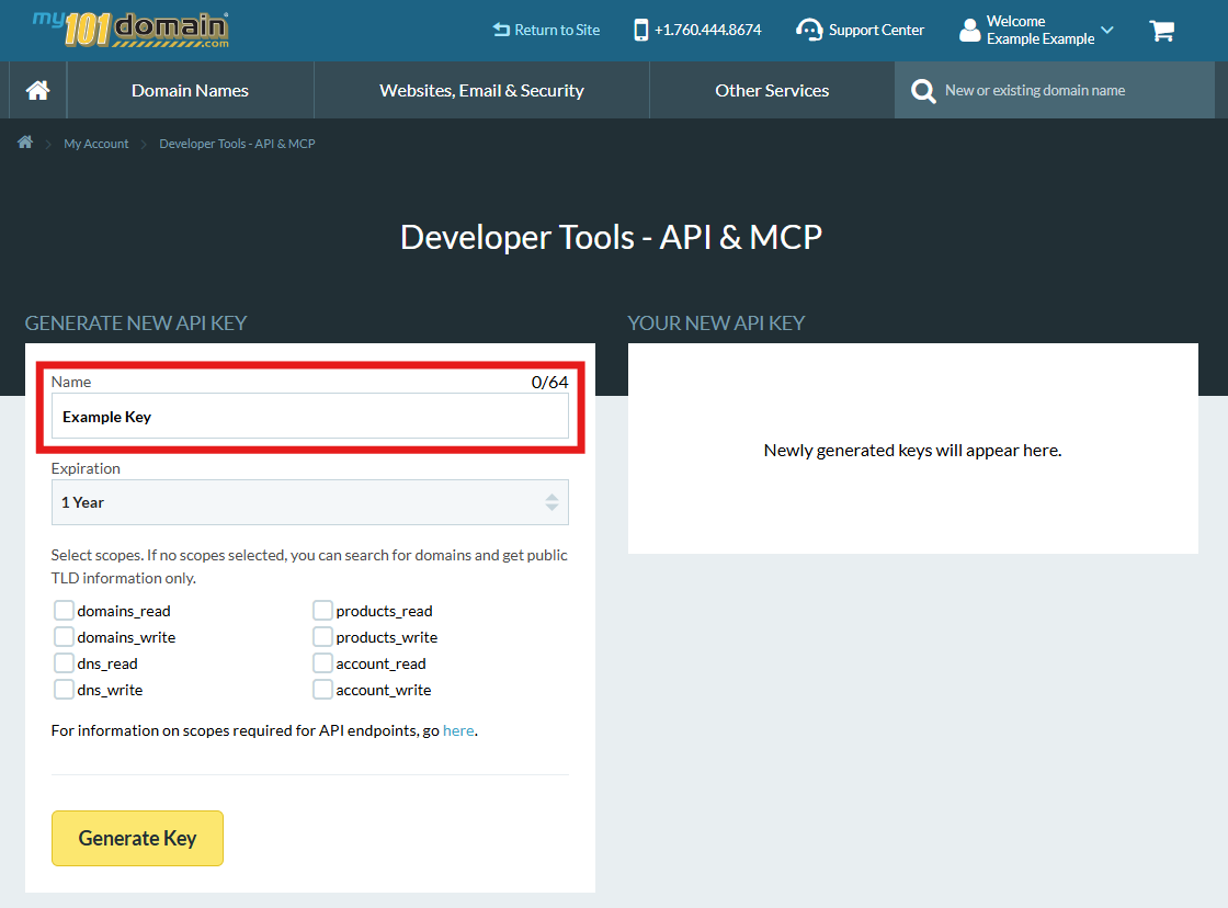 Client Admin_Developer Tools_Name Populated_Red Box.png
