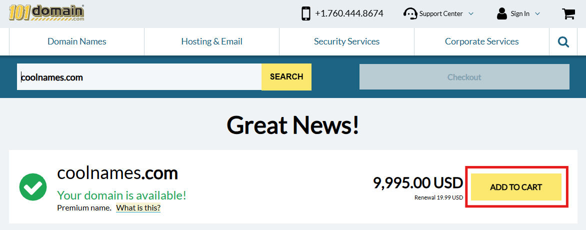 Website_Domain Add to Cart Premium Result_Red Box.png