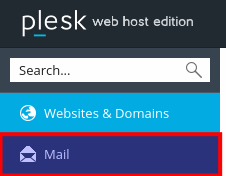 01 - Login to Plesk and click Mail.png