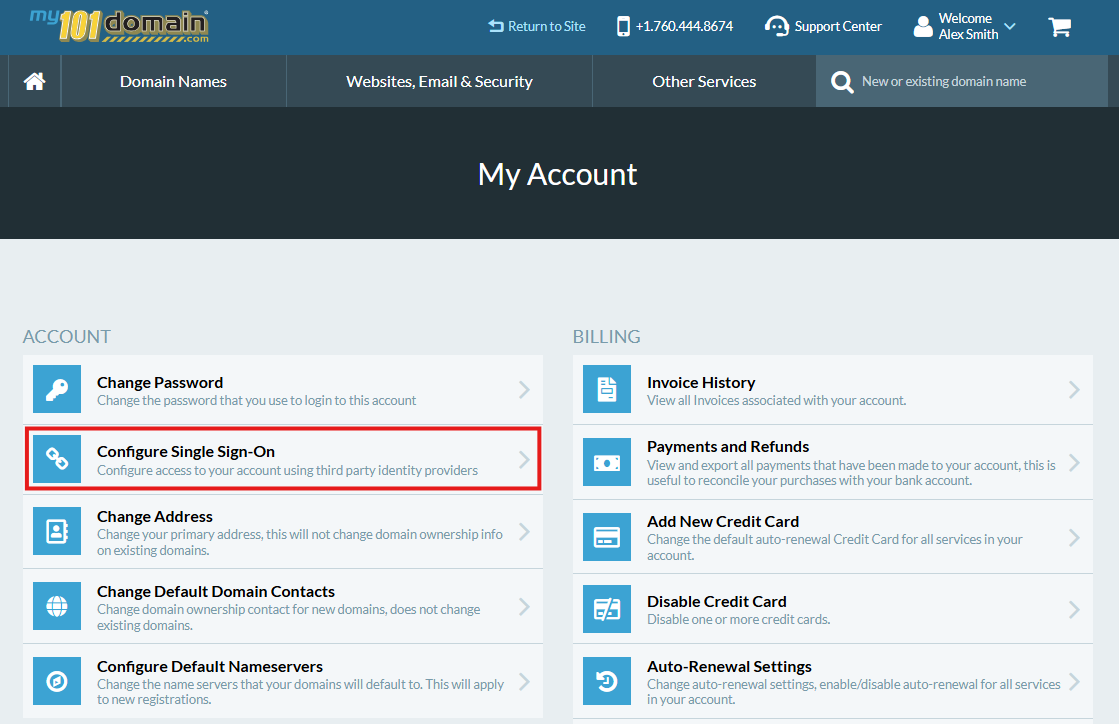 My Account Dashboard_SSO Red Box.png