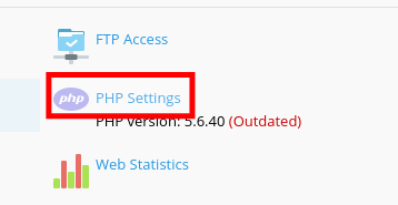01 - PHP Settings.png