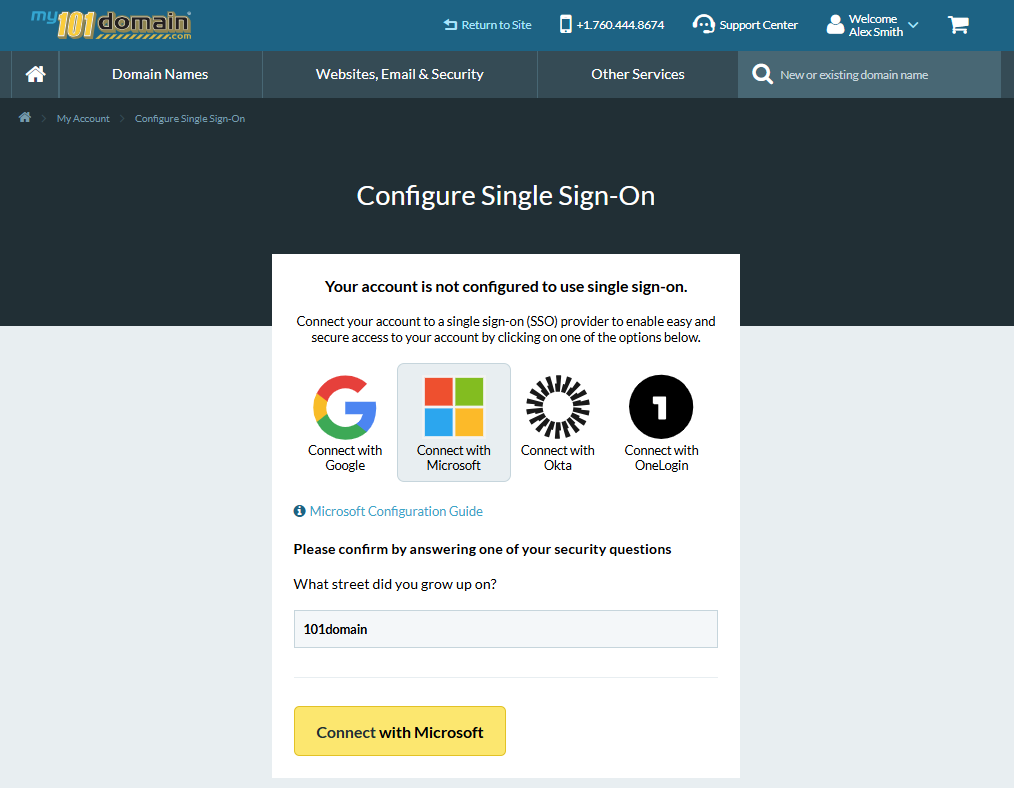 Configure Single Sign On_Microsoft Answer.png
